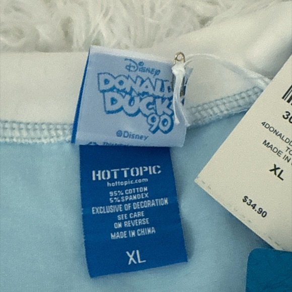 Disney Blue K Shirt with Donald Duck Design - Picture 3 of 3
